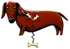 Rikaro - Oscar Dachshund Clock