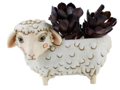 White Sheep Planter