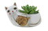 Rikaro - White Cat With Yarn Planter Vases & Planters The Cooks Kitchen 
