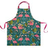 Rikaro - Flamingo Teal Apron Aprons The Cooks Kitchen 