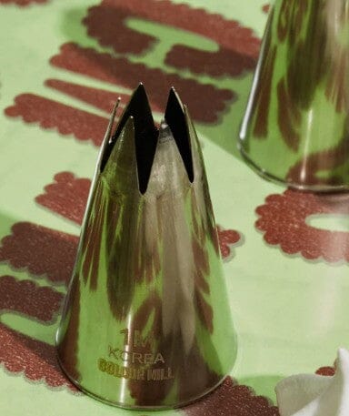 Colour Mill Piping Tip - No.1m Open Star Piping Tips The Cooks Kitchen 