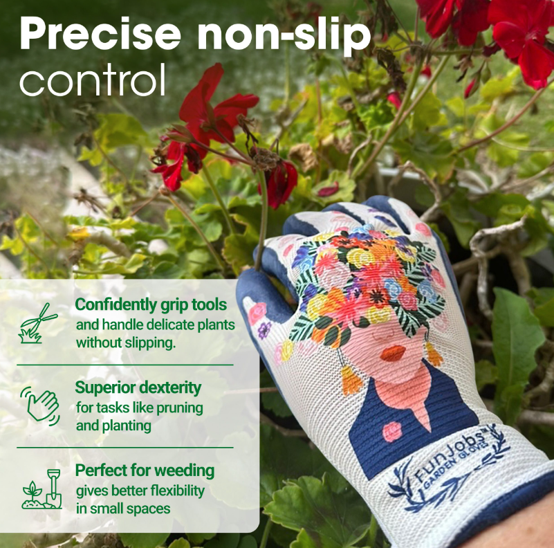 Funjobs Freda Garden Gloves - Medium