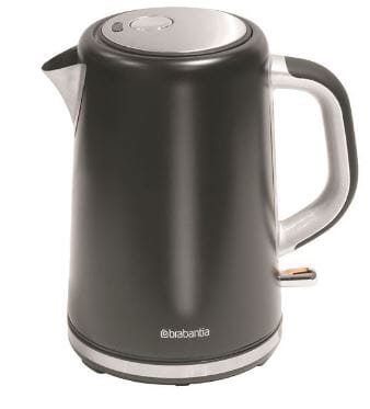 Brabantia Kettle 1.7l - Matte Black Electric Kettles The Cooks Kitchen 