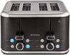 Brabantia Toaster 4 Slice - Matte Black