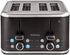 Brabantia Toaster 4 Slice - Matte Black
