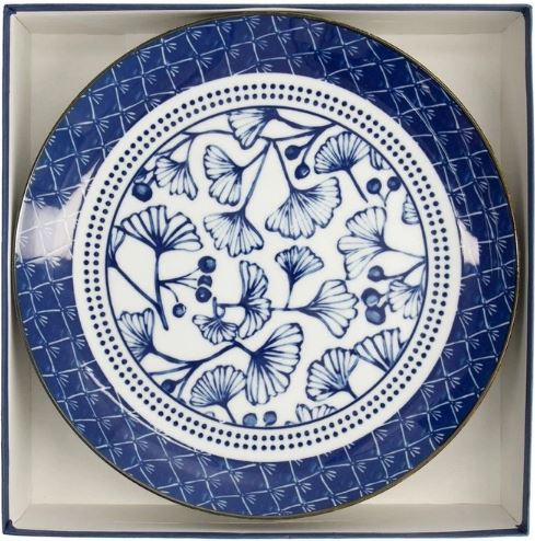 Tokyo Design Studio Flora Japonica Mixed Plate Giftset 4 Piece 25cm In Multi