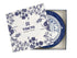 Tokyo Design Studio Flora Japonica Mixed Plate Giftset 4 Piece 25cm In Multi