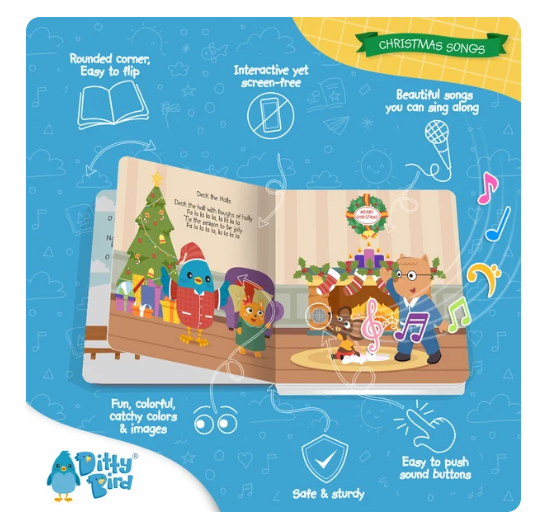 Ditty Bird Christmas Songs Ubs-c Sound Book