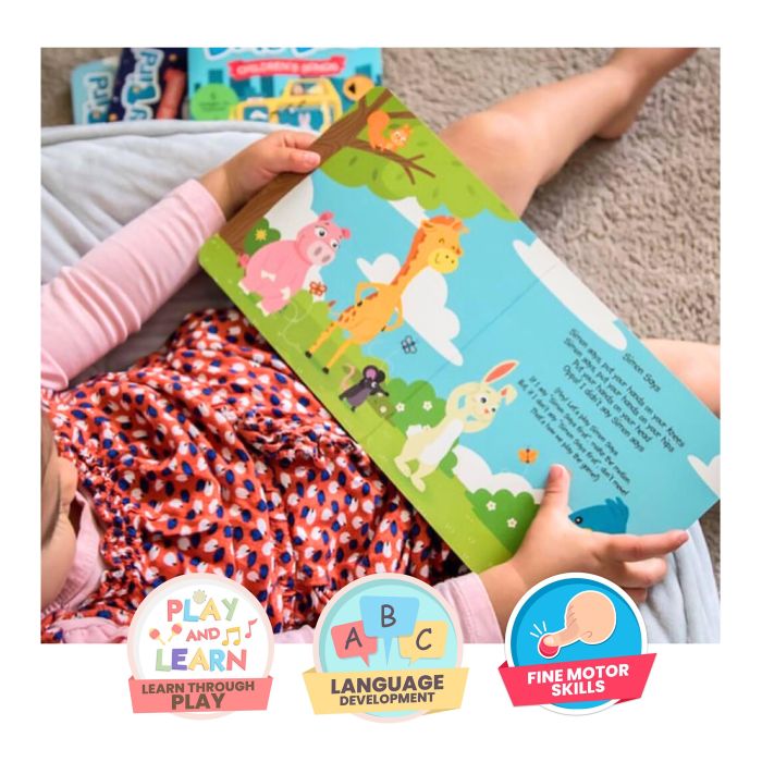 Ditty Bird Action Songs Multi-coloured 16x2x16cm