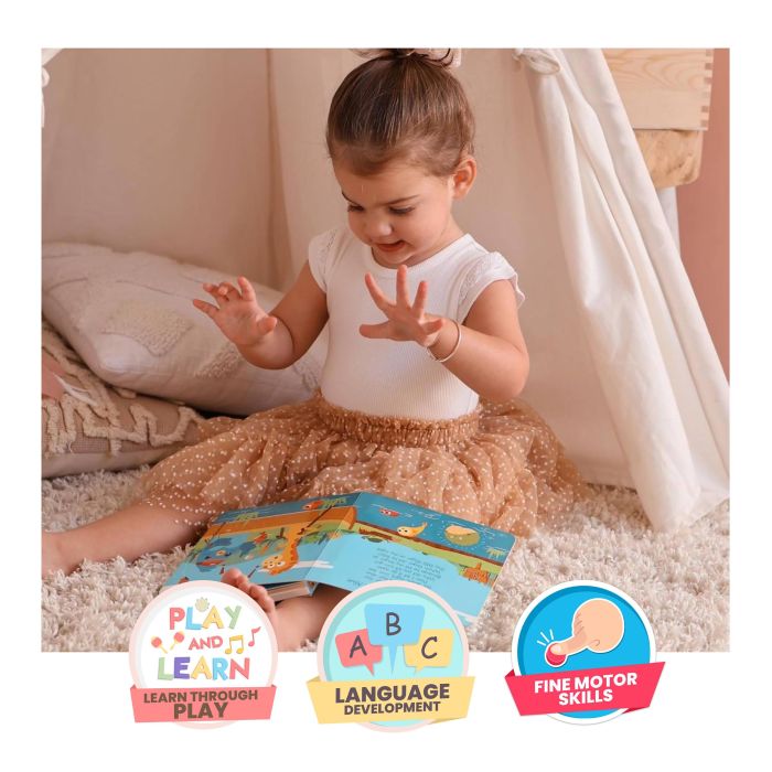 Ditty Bird Animal Songs Multi-coloured 16x2x16cm