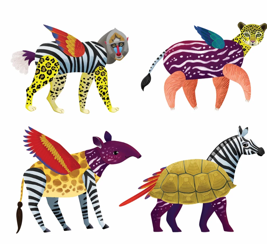 Mudpuppy Wild Mix-up Magnetic Tin 