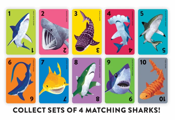 Mud Puppy Go Shark! Card Game
