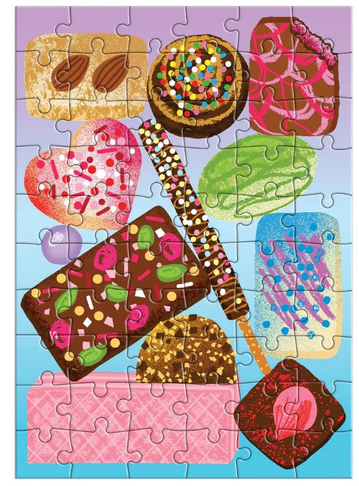 Sweets For The Sweet Greeting Card Puzzle