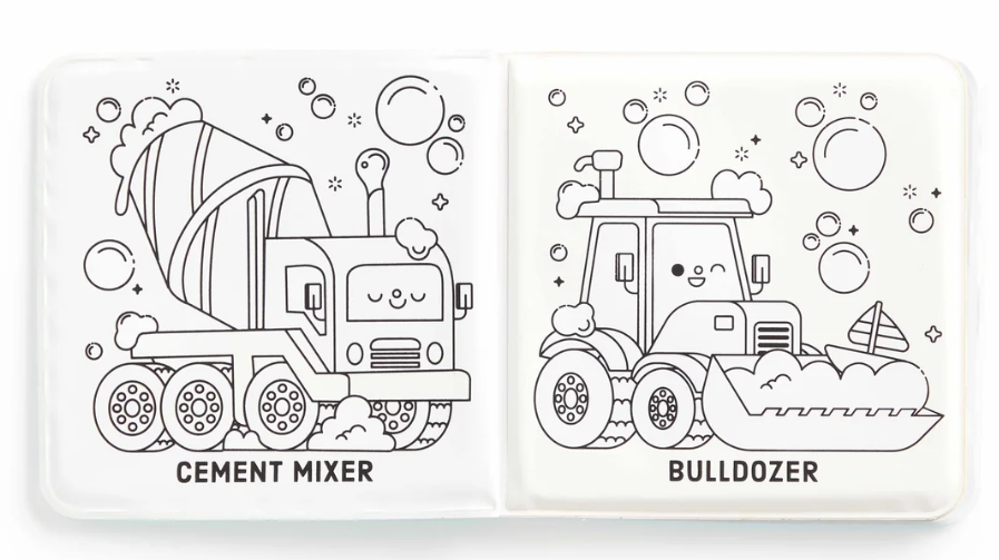 Mudpuppy I Dig Bubbles! Color Magic Bath Book 