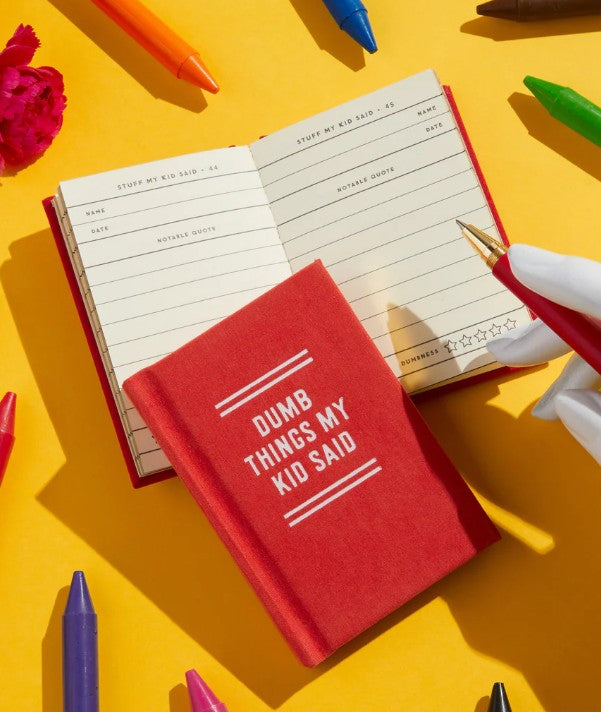 Dumb Things My Kid Said Tiny Diary 