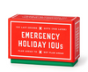 Brass Brass Monkey Emergency Holiday Ious Card Set (cards)