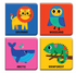 Mudpuppy Animals Of The World Color Magic Bath Book Set 