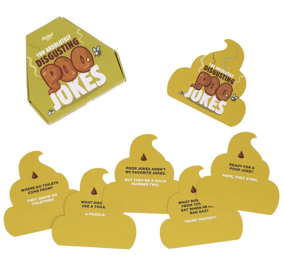 Ridleys 100 Absolutely Disgusting Poo Jokes Novelty Gifts The Cooks Kitchen 