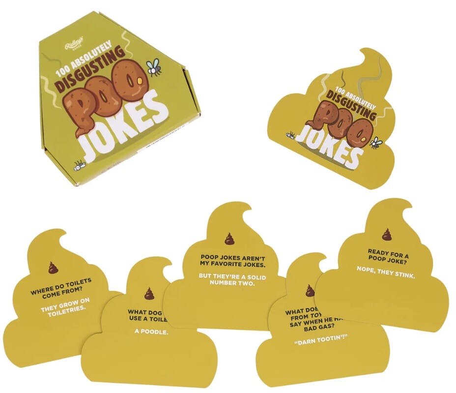 Ridleys 100 Absolutely Disgusting Poo Jokes Novelty Gifts The Cooks Kitchen 
