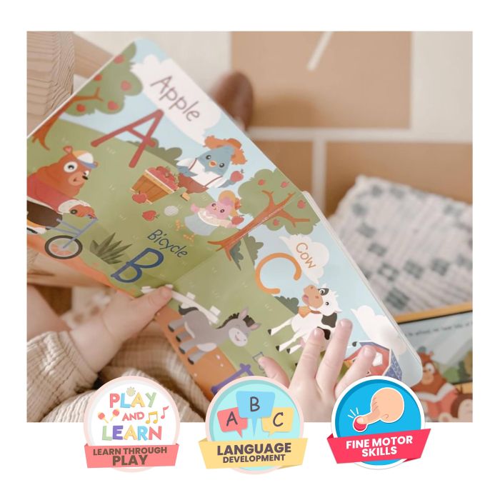 Ditty Bird Fun Alphabet Multi-coloured 16x2x16cm