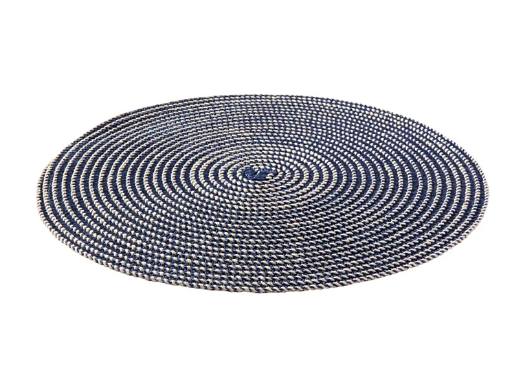 Casa Domani Cala Woven Placemat 36cm Navy
