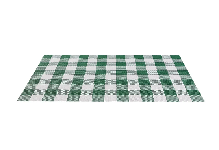Casa Domani Trattoria Placemat 45x30cm Green Check