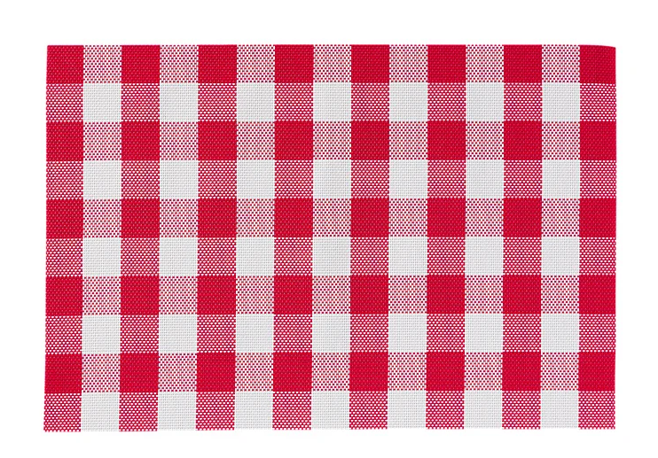 Casa Domani Trattoria Placemat 45x30cm Red Check
