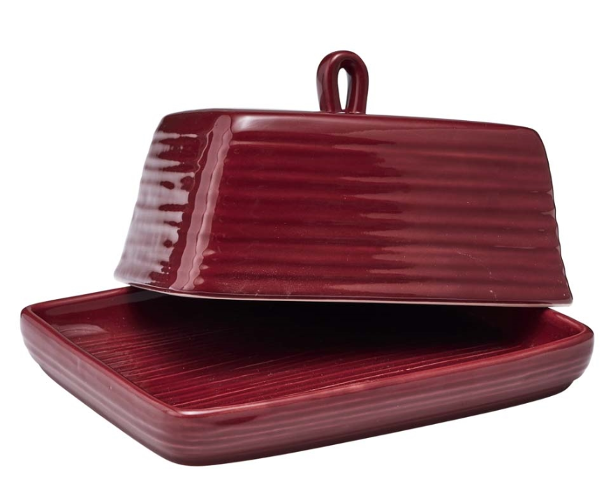 Ecology Ottawa Butter Dish Elderberry