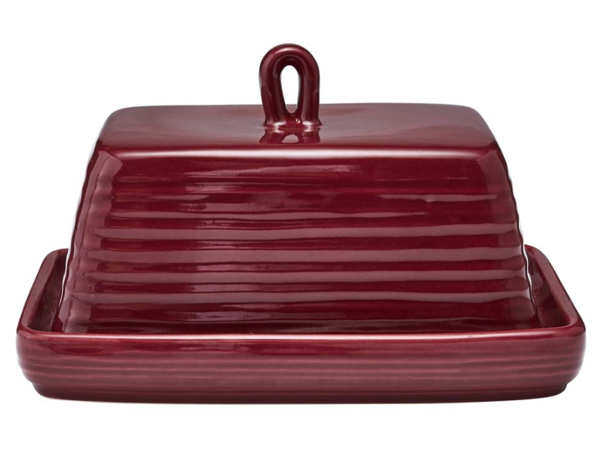 Ecology Ottawa Butter Dish Elderberry