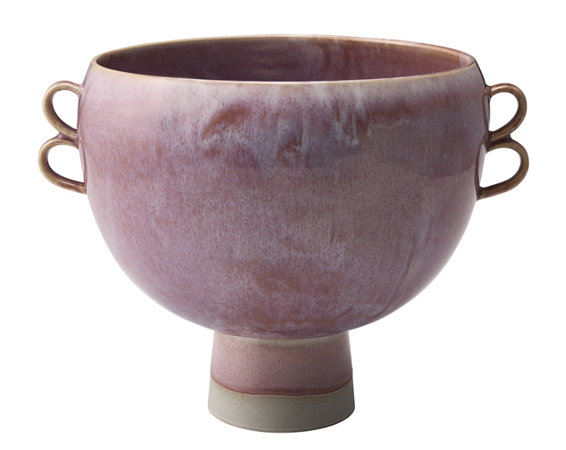 Ecology Rhodes Footed Bowl With Loop Handle 25cm Desert Sky