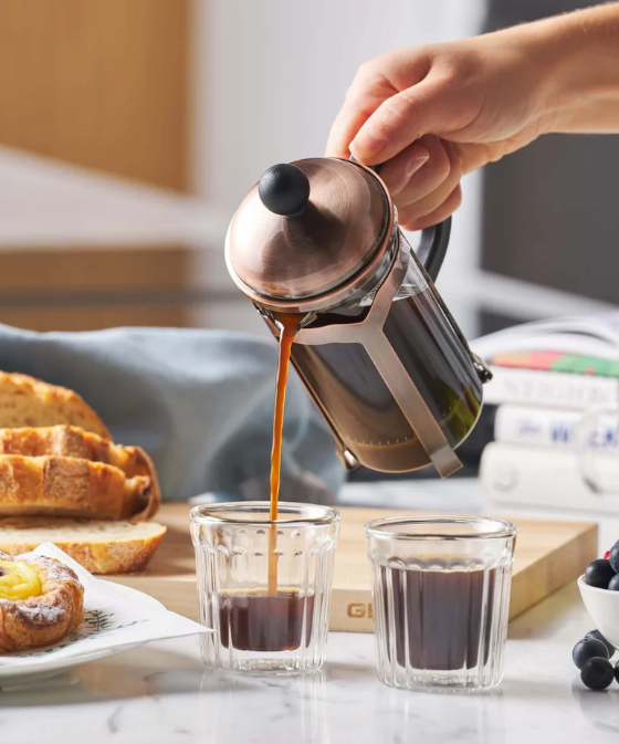 Avanti Domo Copper 4 Cup Coffee Plunger 600ml