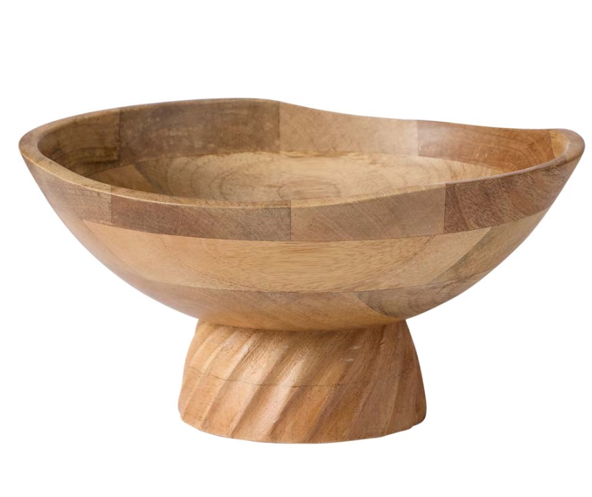 Ecology Whirl Pedestal Bowl 25cm