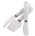 Avis & Waddell Nuvolo Marble Long Cheese Knives 3pcs Set