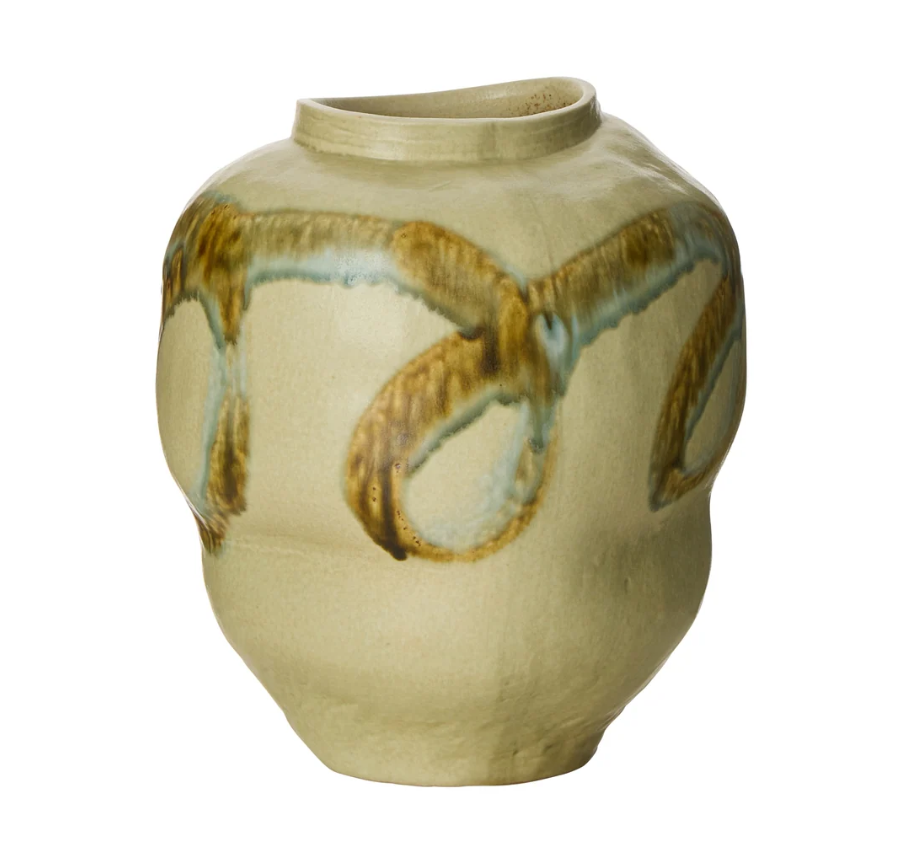 Amalfi Erol Vase Collection Green & Brown