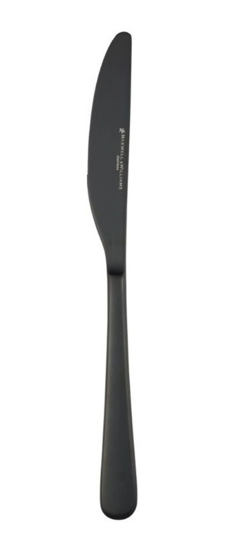 Maxwell & Williams Lume 16pc Cutlery Set Black