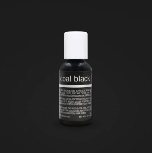 Chefmaster Coal Black Liqua-gel Food Coloring 20ml
