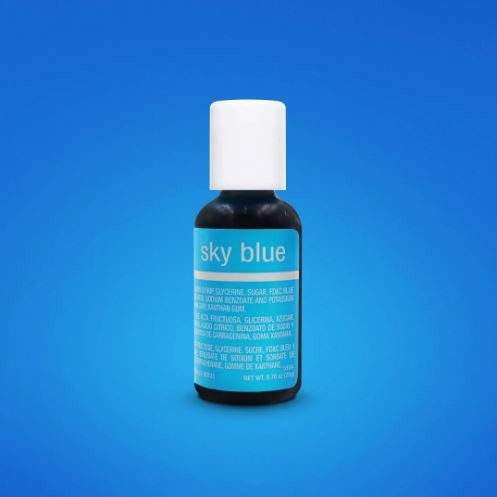 Chefmaster Sky Blue Liqua-gel Food Coloring 20ml