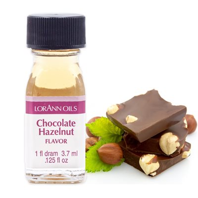 Lorann Oils Chocolate Hazelnut Flavour 1 Dram/3.7ml