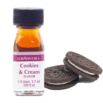 Lorann Oils Cookies & Cream Flavour 1 Dram/3.7ml
