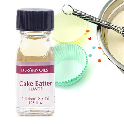 Lorann Oils Cake Batter Flavour 1 Dram/3.7ml