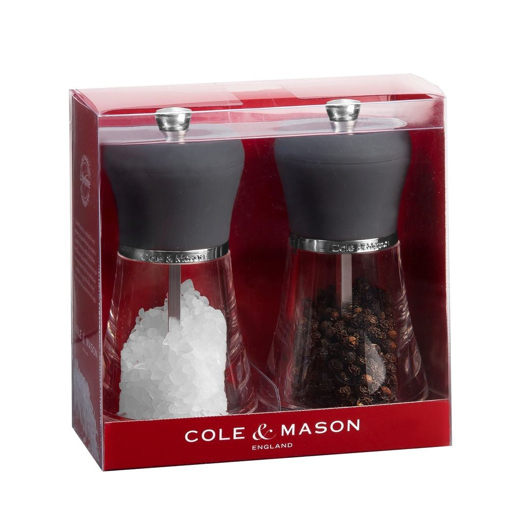 Cole & Mason 12cm Napoli Mill Set - Black