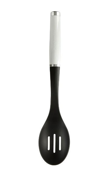 KitchenAid Classic Slotted Spoon Nylon White