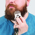 Kikkerland Beard Comb Tool Silver 6x10x1cm