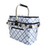 Sachi 4 Person Insulated Picnic Basket (gingham Blue/grey)