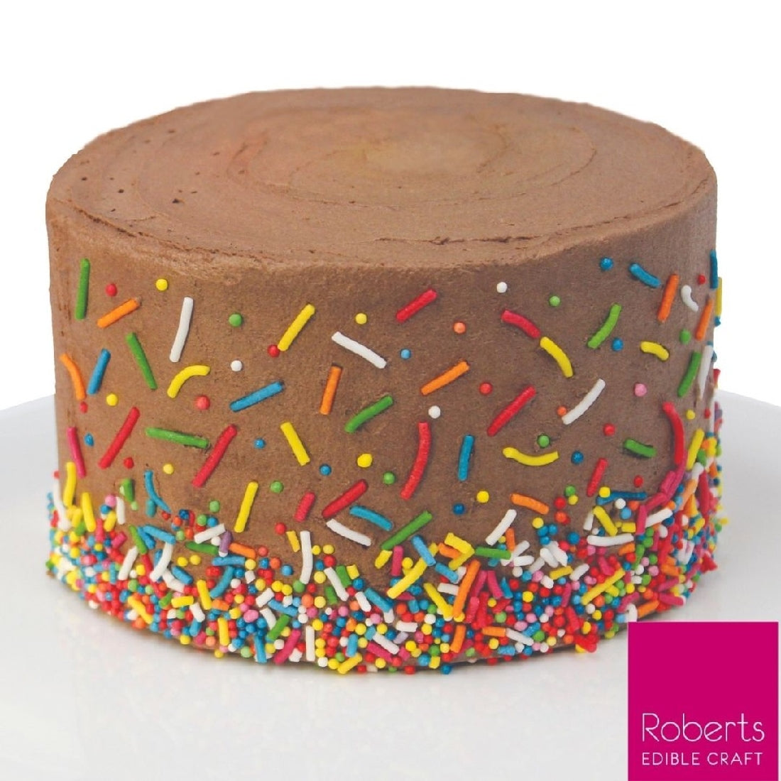 Roberts Edible Craft Chocolate Cake Kit - Sprinkles Included