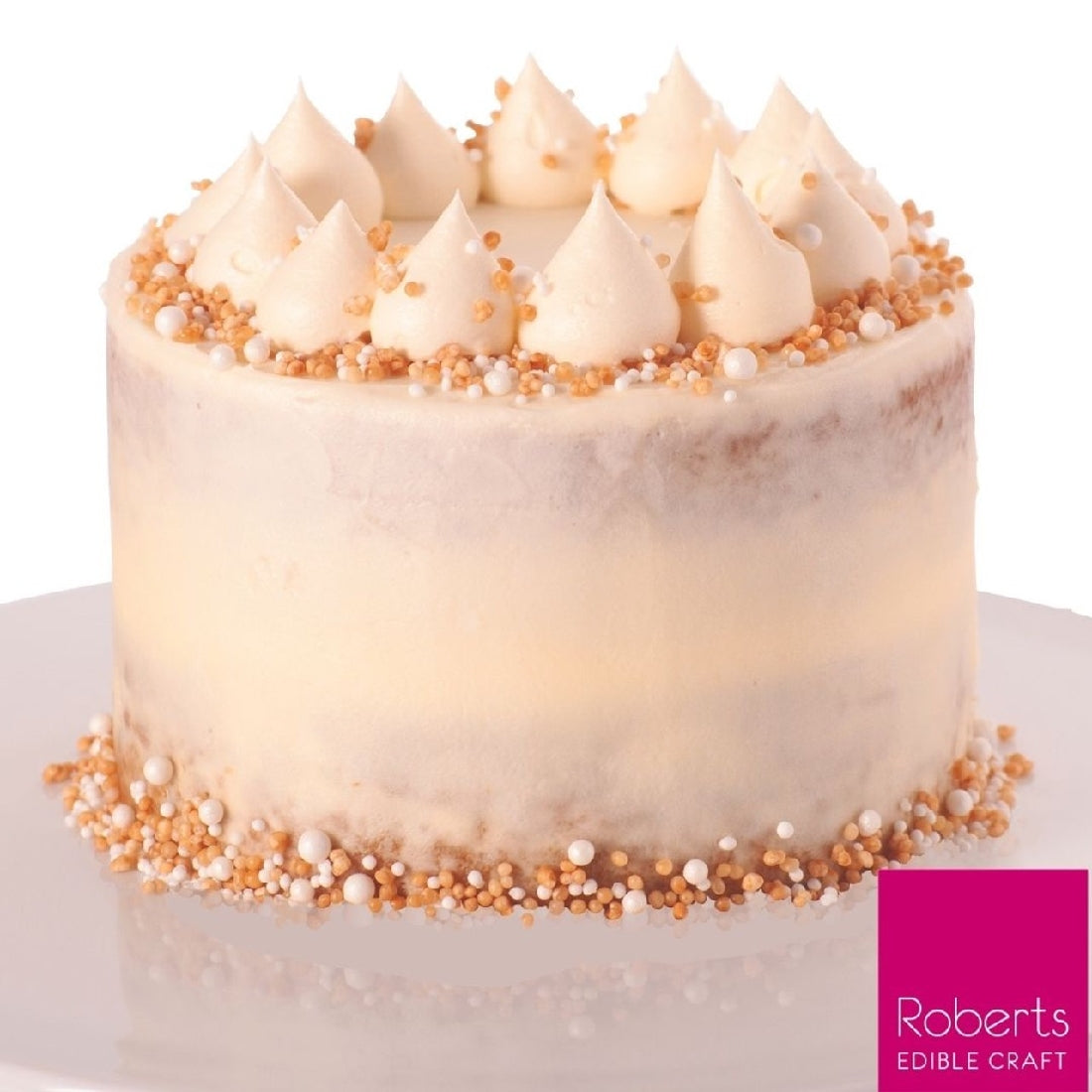Roberts Edible Craft Salted Caramel Cake Kit - Sprinkles Included