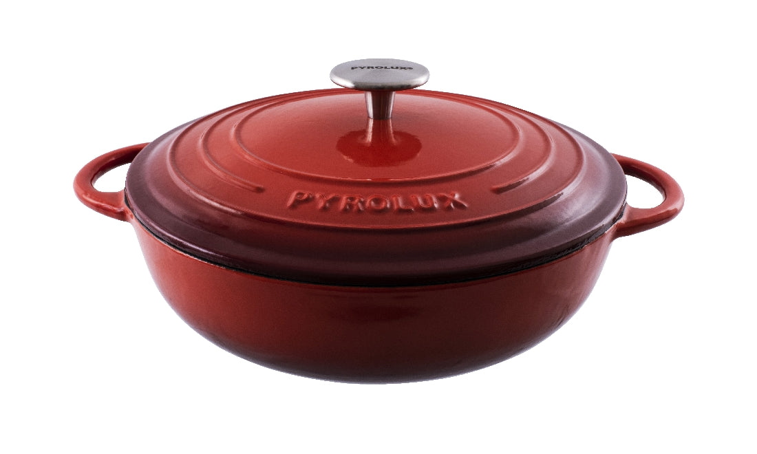 Pyrolux Prochef Round Chef Pan 24cm/2.5l Chilli Red