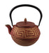 Avanti Majestic Cast Iron Teapot 1.2l Red/gold