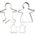 Avanti Gingerbread Family Cookie Cutters 4 Piece Set