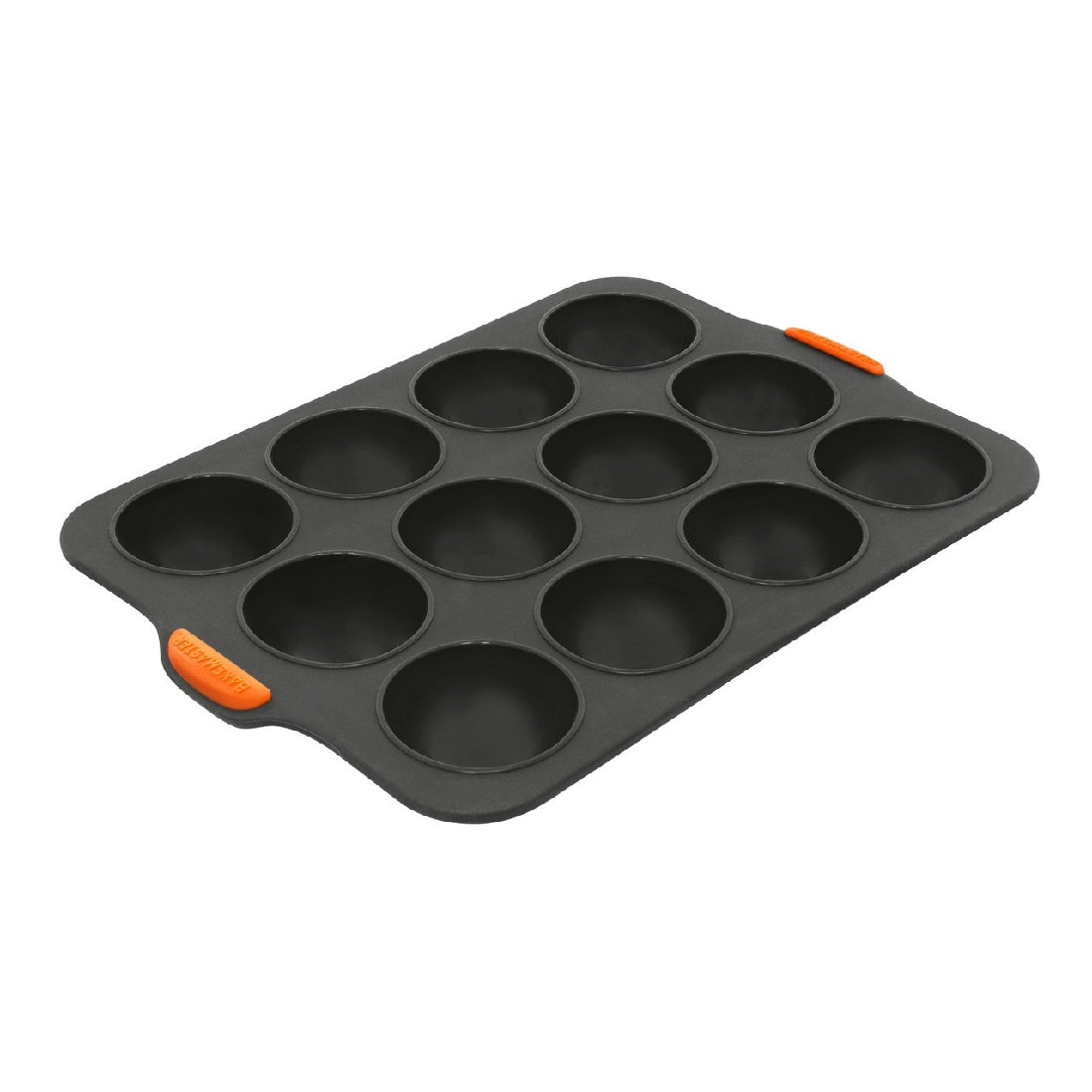 Bakemaster Silicone 12 Cup Dome Tray 35.5x24.5cm